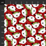 Studio E - Snow Merry - Christmas - Tossed Polar Bears - White Multi - 895 319