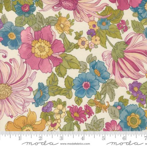 Moda Fabrics - Chelsea Garden - Dressmaking - Cotton Lawn - Floral ...