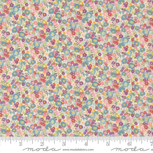 Moda Fabrics - Chelsea Garden - Dressmaking - Cotton Lawn - Floral ...