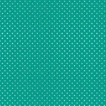 Makower - Spot - White Spot on Turquoise - 830 T67