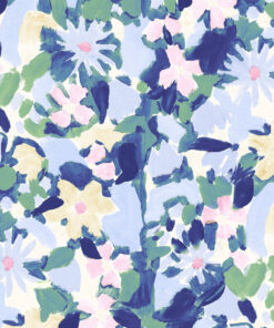 Lewis & Irene - Berneray by Bluebell Gray - Garden - Spring - Floral - Blue Multi - BG049