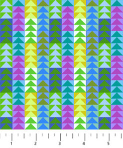 Northcott Studios - Anna Maria Parry - Piecework - Flying Geese - Geometric - Citrus - Multi - 110 72C