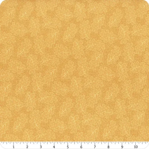 Andover Fabrics - Autumn Leaves by Renee Nannemann - Oakleaf - Tone-on-Tone - Maize - Yellow Multi - 1547 Y
