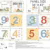 Northcott Fabrics - Quack, Quack, Moo - Barnyard 123 Soft Book - Panel - Multi - 17813 10