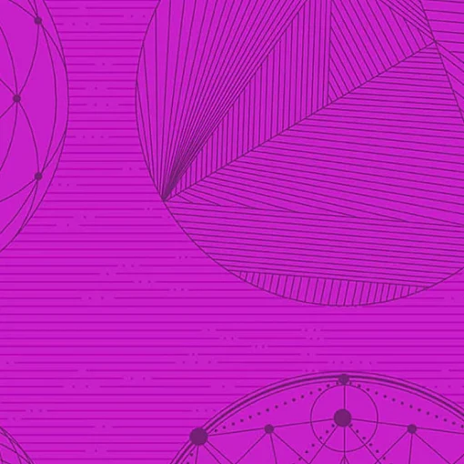 Andover Fabrics - Spectratastic by Giucy Giuce - Grimace - Geometric - Pink -1400 P