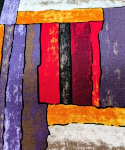 Behrens Fabrics - Ponti di Roma - Dressmaking -Stretch Jersey - Multi - Geometric - 24190 045