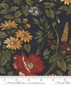Moda Fabrics - Wheatland by Kansas Troubles - Cornflower - Blue Multi - Floral - 9790 14