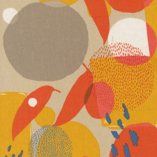 Moda Fabrics - Dressmaking - Urban Whisper Mochi Linen by Zen Chic - Stone - Grey Multi - 11650 33L