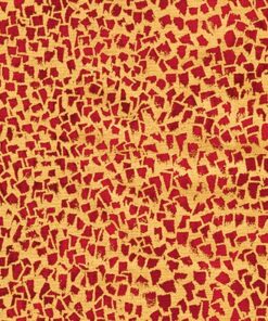 Robert Kaufman - Gustav Klimt - Abstract Blender - Red - Gold Metallic - 18657 3