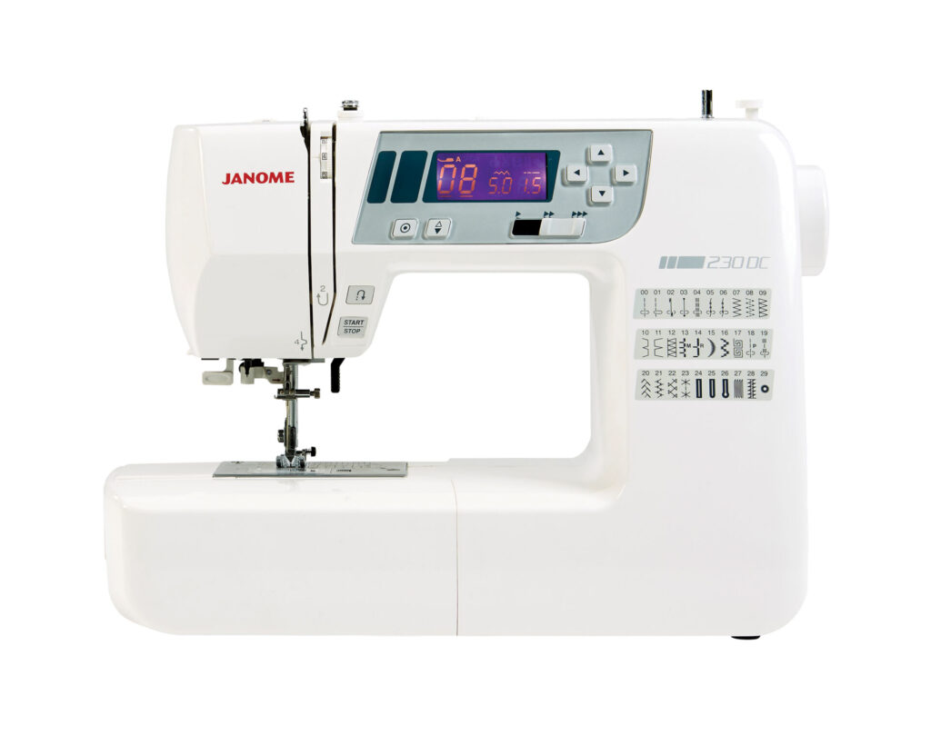 Janome Patch Janome Model 230DC Sewing Machine - The Corner Patch