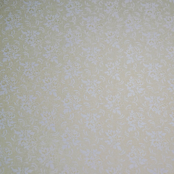 Moda Fabrics - Muslin Prints - White Tint - Tone-on-Tone - Ditsy Floral - White / Off-white - 1250 21