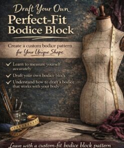 Draft Your Own Perfect Fit Bodice Block - Workshop