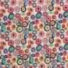 Knipidee Fabrics - Dressmaking - Digital Small Circles - Polyester - Multi- 22240 178 90028 600