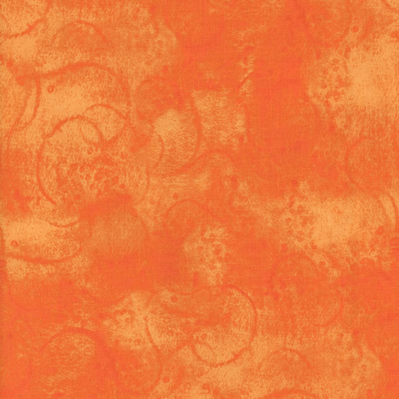 Riley Blake - Painter's Watercolour Swirl by J Wrecker Frisch - Tone-one-Tone - Blender - Swirls - Orange - 360 ORANGE