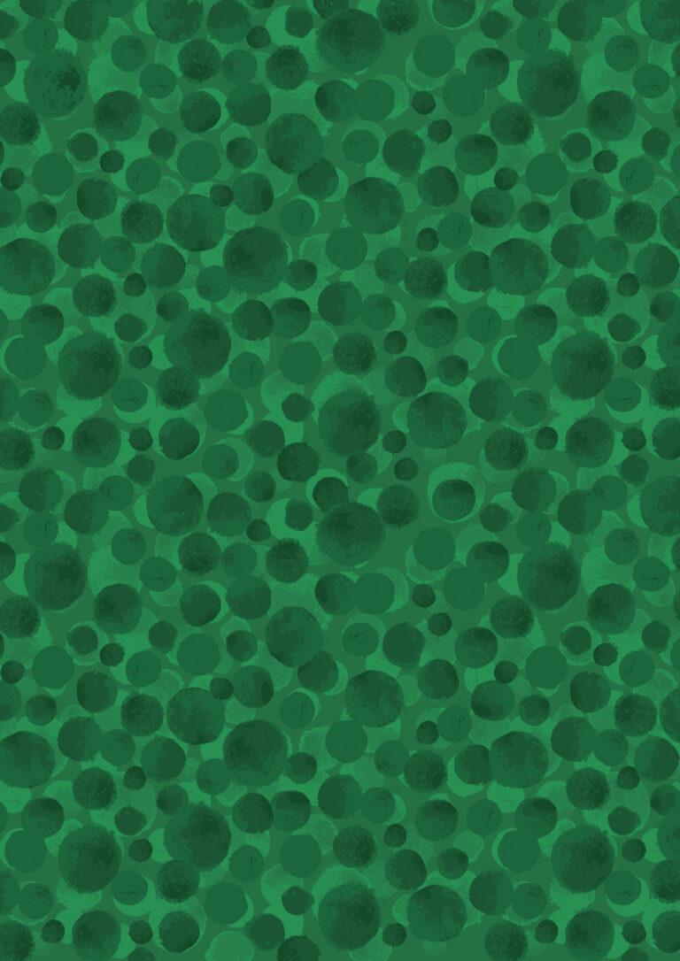 Lewis & Irene - Bumbleberries - Christmas Green - Green - Tone-on-Tone - Blender - BB300