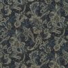 Sevenberry - Dressmaking - Cotton - Paisley Print - Blue and Cream 4215 1-2