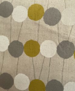 Sevenberry - Dressmaking - Cotton Linen - Lime Cream Grey Natural - 850432 - 1 2