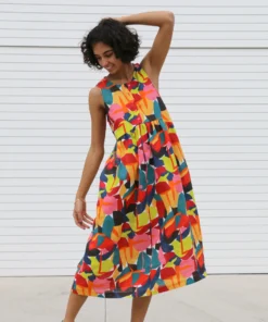 Tessuti Dressmaking Pattern Lisa Dress XXS-XL