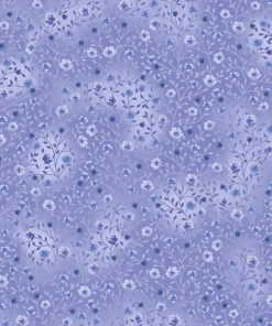 Fin Fabrics - Bloom and Blend - Cotton - Tone on Tone - Sky Blue - 25