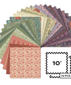 Andover Fabrics - Pre-cuts - Layer Cake - Autumn Bouquet by Renee Nannemann  - AUTM 42