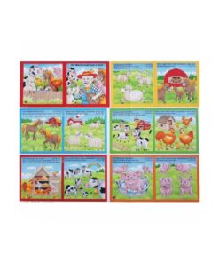 Nutex Fabrics - Panel - Soft Book - Old MacDonald had a Farm - Multi - 80070 101