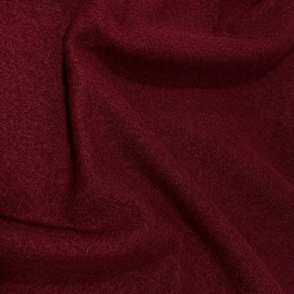 John Louden Fabrics - Dressmaking - Wool Boucle - (Boiled wool) - Ochre - Yellow -JLW0024WINE 2
