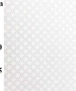 John Louden Fabrics - Ivory - Tone-on-Tone - Ditsy - Floral - White - 0835 Ivory