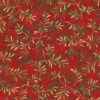 Nancy Halvorsen - The 12 Days of Christmas - Christmas - Foliage on Red - Multi -17274 10