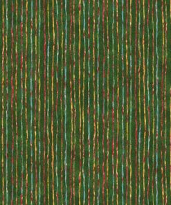 Nancy Halvorsen - The 12 Days of Christmas - Christmas - Red Green Multi stripe - 17271