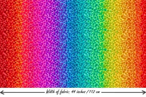 Lewis &- Irene - Bumbleberries - Tone-on-Tone - Blender - Ombre - Rainbow - Multi - BBOM 2