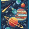 Makower - Orbit - Panel - Space - Children - Multi - 254 1