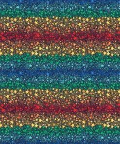 Makower - Orbit - Ombre Star - Blue - Multi - 257 B